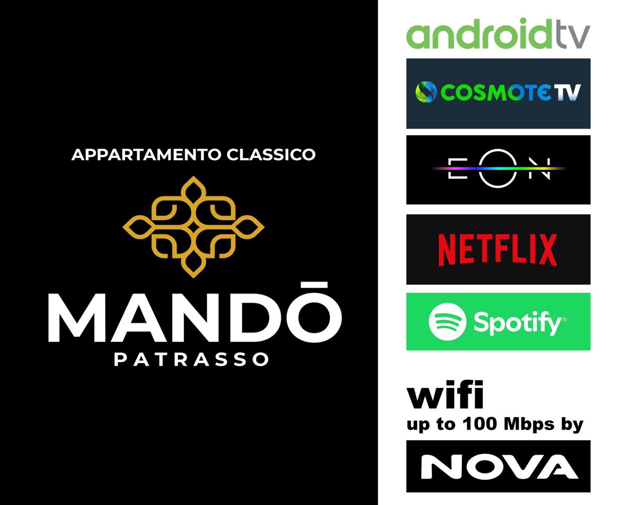 Mando Patrasso - Classical Apartment In The Center Of Patras With Free Parking المظهر الخارجي الصورة